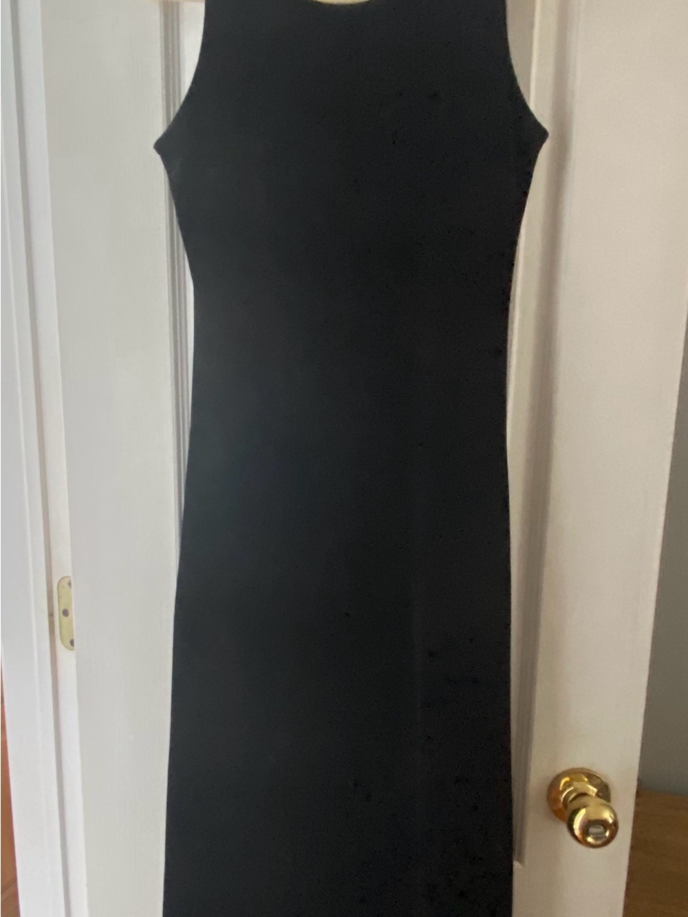 Jordan Black Sleeveless Maxi Dress